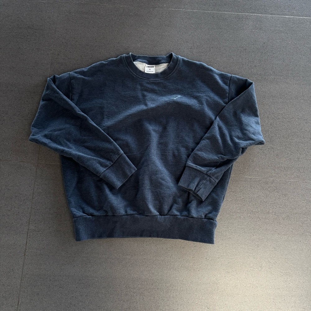 Gymshark Blue Crewneck Sweatshirt